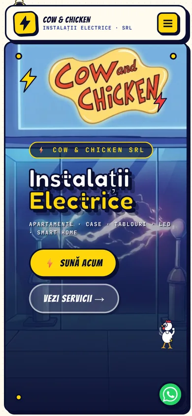 Cow & Chicken — versiunea de telefon