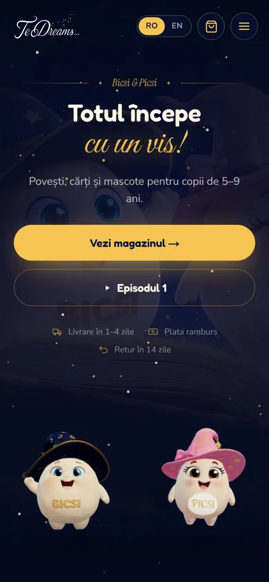 TeoDreams — versiunea de telefon
